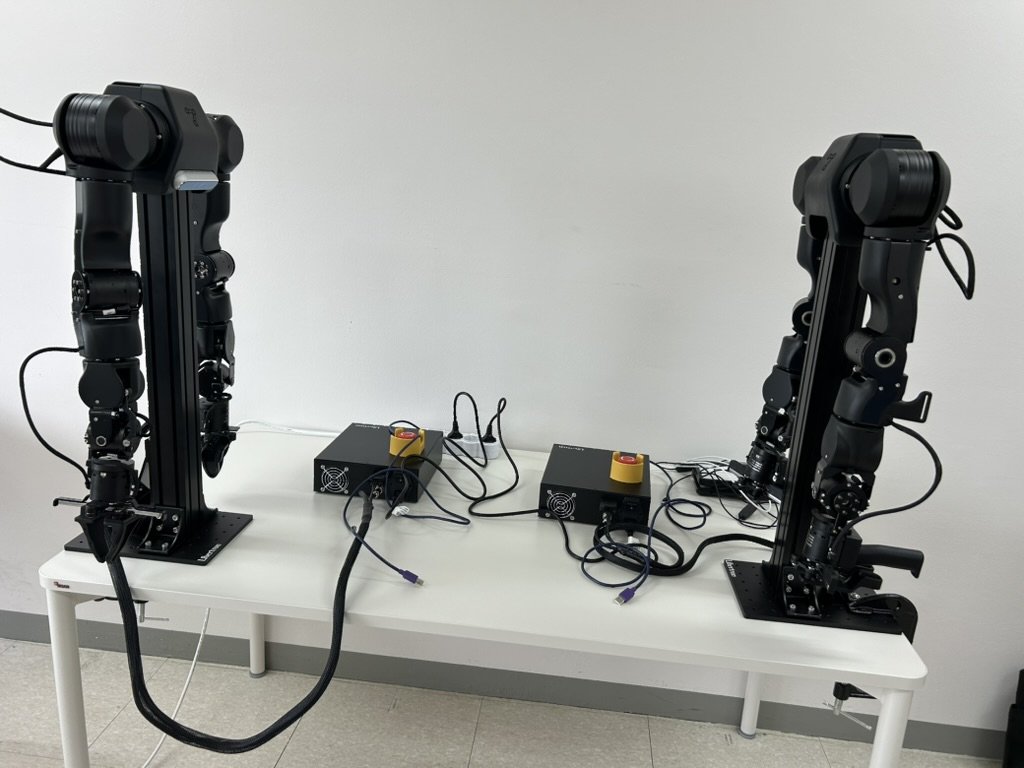 OpenArm setup, 2026.07.21